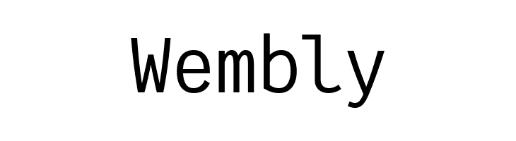 HFMonorita Light  Free Fonts Download