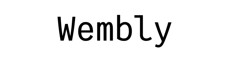 HFMonorita Regular  Free Fonts Download