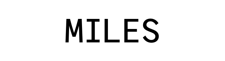 HFMonorita Medium  Free Fonts Download