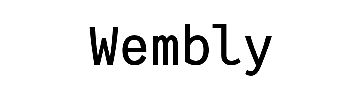 HFMonorita Medium  Free Fonts Download