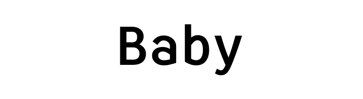 HFMonorita Bold  Free Fonts Download