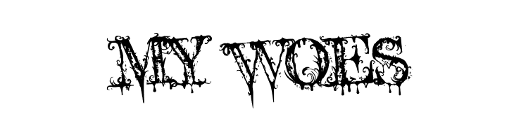 A Lolita Scorned  Free Fonts Download