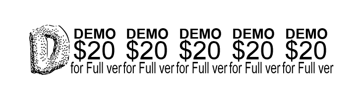 The Blob Demo  Free Fonts Download