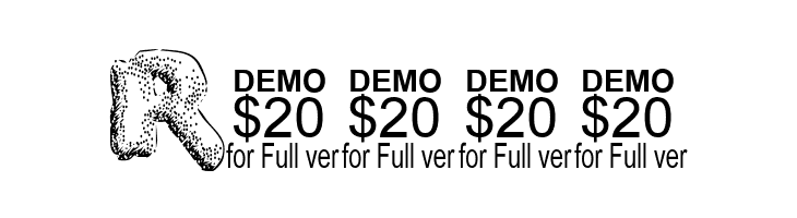 The Blob Demo  Free Fonts Download