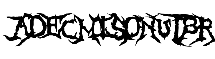 Brutal Tooth  Free Fonts Download