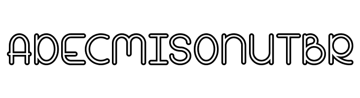 Bandar Outline  Free Fonts Download