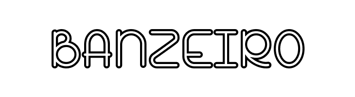 Bandar Outline  Free Fonts Download