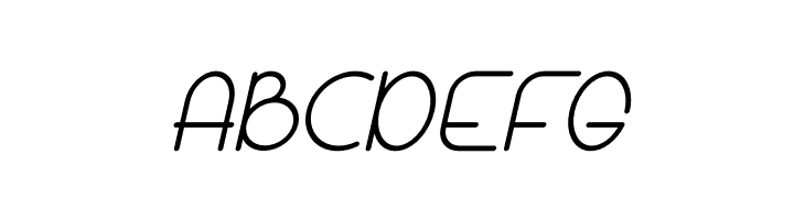 Bandar Italic  Free Fonts Download