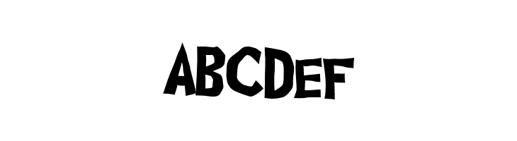 Ghoulish Fright AOE  Free Fonts Download