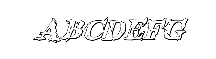 Blood Crow Shadow Italic  Free Fonts Download