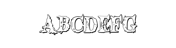 Blood Crow Shadow Condensed  Free Fonts Download