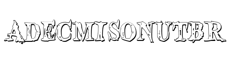 Blood Crow Shadow Condensed  Free Fonts Download