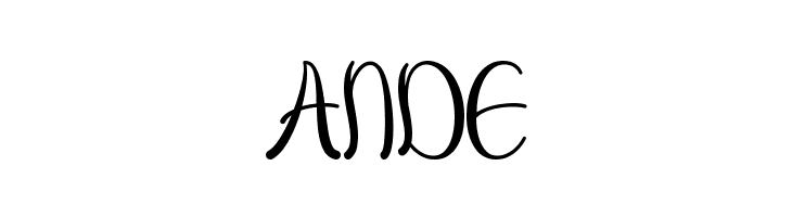 Andyou - Personal Use  Free Fonts Download