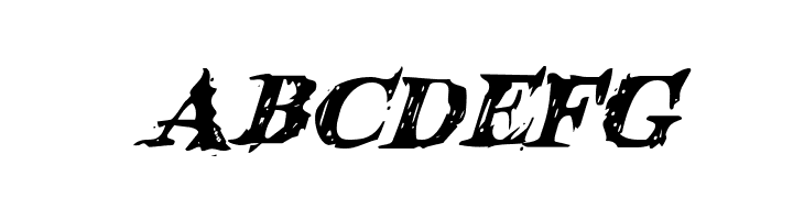 Blood Crow Italic  Free Fonts Download