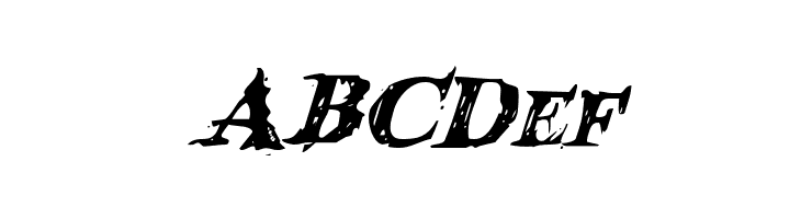 Blood Crow Italic  Free Fonts Download