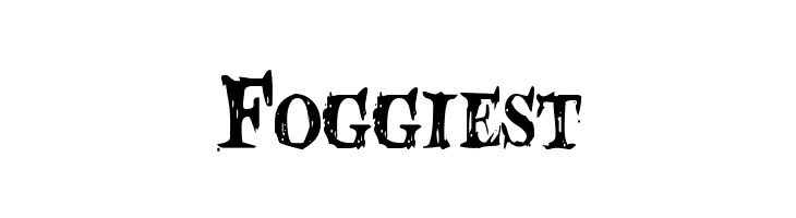 Foggiest Blood Crow Condensed Font