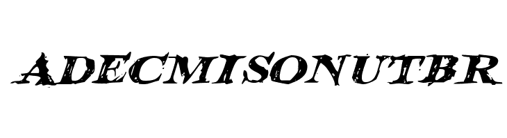 Blood Crow Expanded Italic  Free Fonts Download