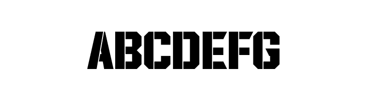 Lordcorps Stencil  Free Fonts Download