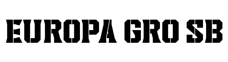 Headcorps Stencil  Free Fonts Download