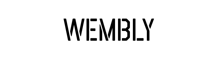 Airborne 86 Stencil  Free Fonts Download