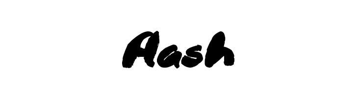 Black Brush  Free Fonts Download