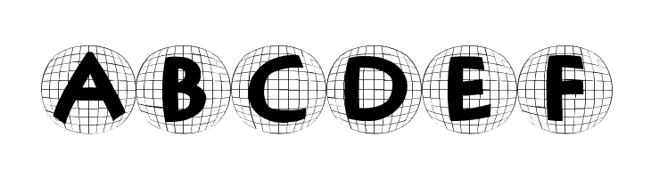 AntiquaInGridBalloons  Free Fonts Download