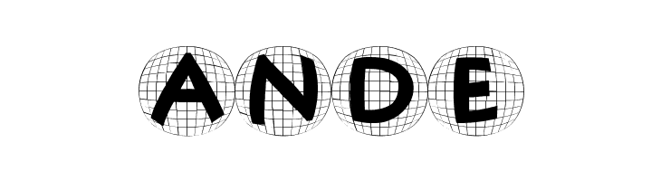 AntiquaInGridBalloons  Free Fonts Download