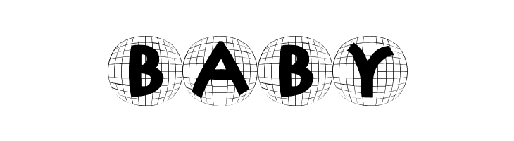 AntiquaInGridBalloons  Free Fonts Download