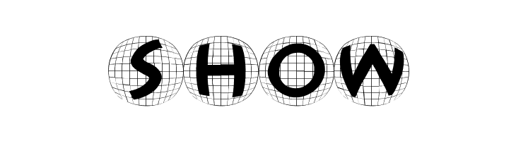 AntiquaInGridBalloons  Free Fonts Download