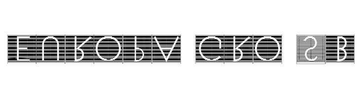 VenetianBlindInverse  Free Fonts Download