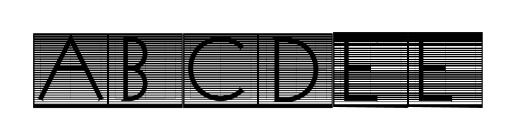 VenetianBlind  Free Fonts Download