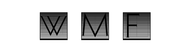 VenetianBlind  Free Fonts Download
