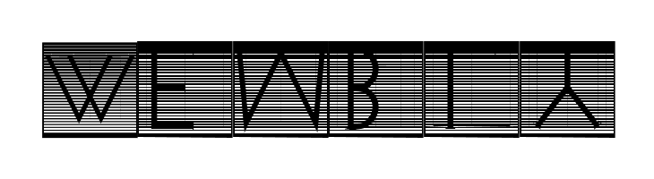 VenetianBlind  Free Fonts Download