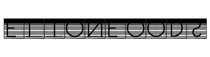 VenetianBlind  Free Fonts Download