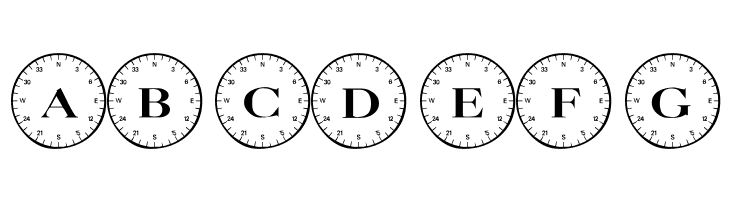 101! Compass  Free Fonts Download