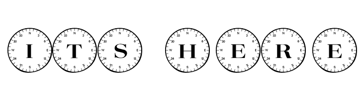 101! Compass  Free Fonts Download