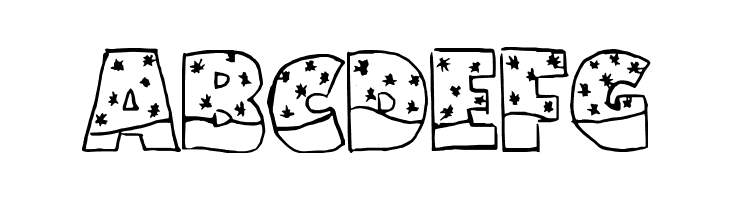 Snowfall  Free Fonts Download