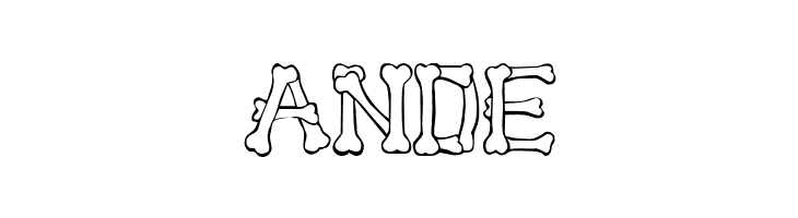 Bone Regular  Free Fonts Download