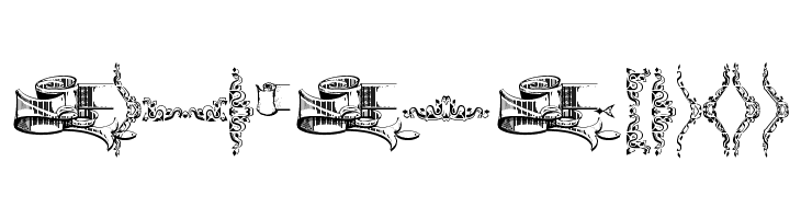 Deborah Extras/Ornaments  Free Fonts Download