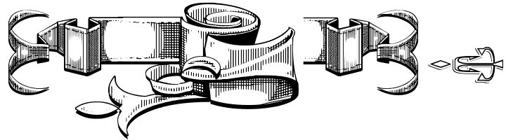 Deborah Extras/Ornaments  Free Fonts Download