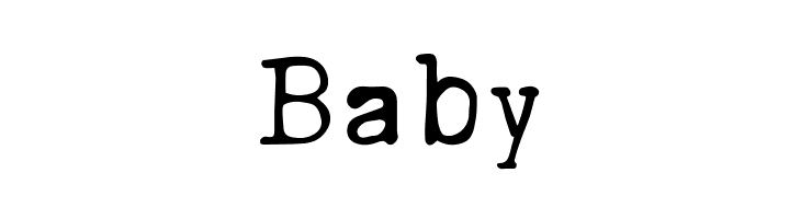 Ana's Rusty Typewriter  Free Fonts Download