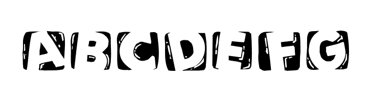 WoodcuttedCapsInvers  Free Fonts Download