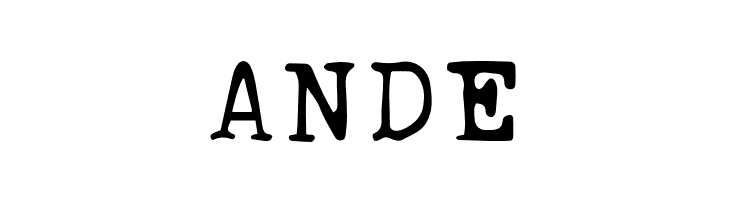 AnasRustyTypewriter  Free Fonts Download