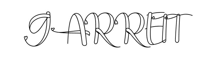 guidelovely  Free Fonts Download