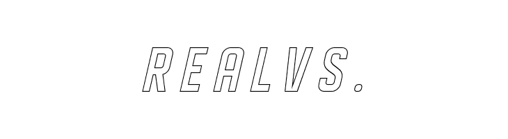 DISPLAYEDObliqueoutline  Free Fonts Download