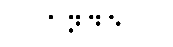 Braille Regular  Free Fonts Download