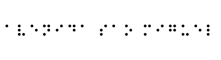 Braille Regular  Free Fonts Download