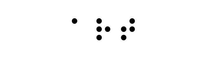 Braille Regular  Free Fonts Download