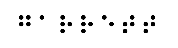 Braille Regular  Free Fonts Download