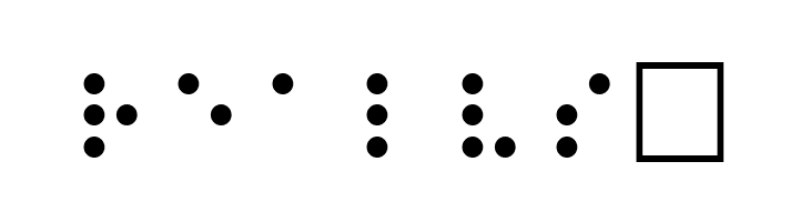 Braille Regular  Free Fonts Download